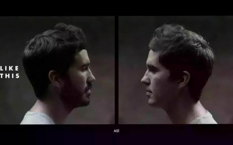 吉列实验：挂掉胡子和胸毛的区别。