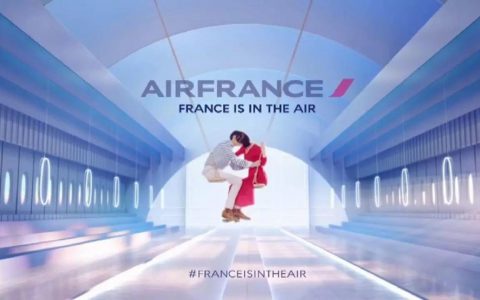 法国航空广告宣传片-秋千。