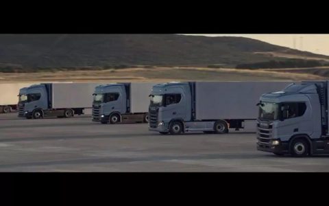 TBWA/瑞典 14辆Scania卡车最艰难的挑战。