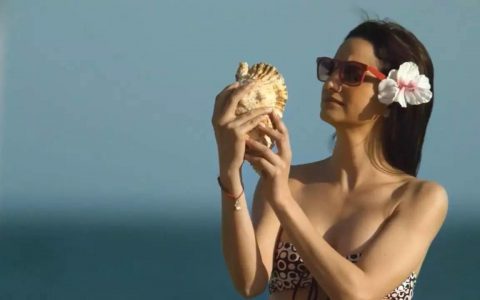 恶作剧！会说话的贝壳！电信品牌的沙滩互动体验。