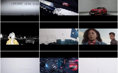 71CG超强大！真正实车只用一幕的汽车广告【中文字幕】2018 Honda Civic