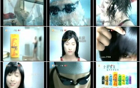 847飘柔精华护理系列游泳冠军的烦恼篇