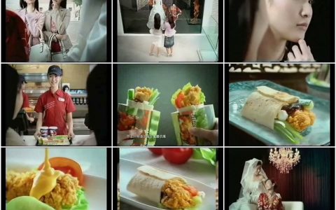 852肯德基鸳鸯鸡卷之中西合壁篇