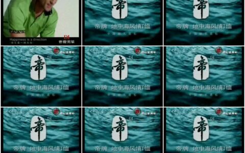 874帝牌地中海风情T恤态度方向篇