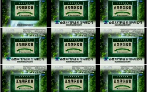 0973山西太行药业正柴胡饮胶囊之转盘篇5秒