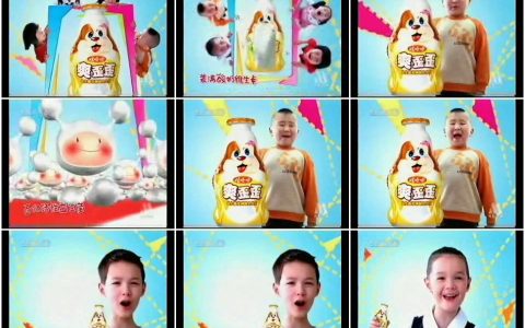 332娃哈哈益生菌爽歪歪饮料宝宝篇