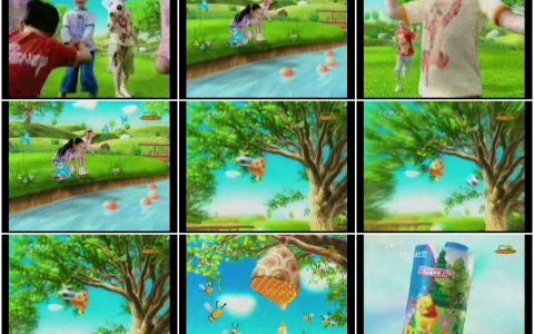 1233汇源迪斯尼果汁小孩玩耍篇