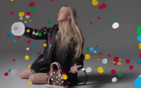 众星云集的路易威登X草间弥生2022合作系列广告